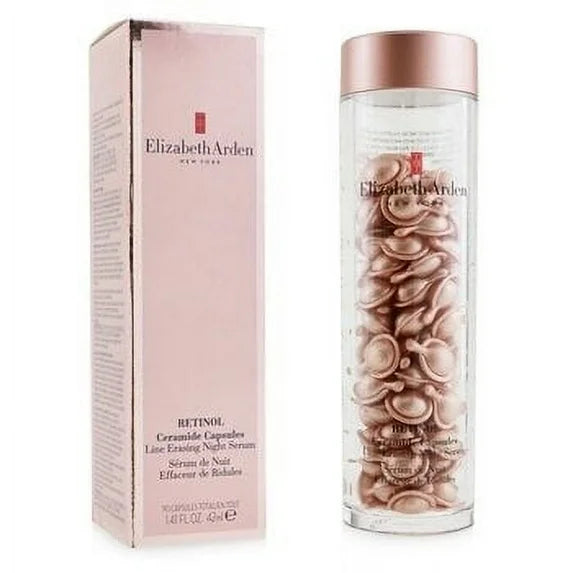 Retinol by Elizabeth Arden 90 Ceramide Capsules Line Erasing Night Serum women my store