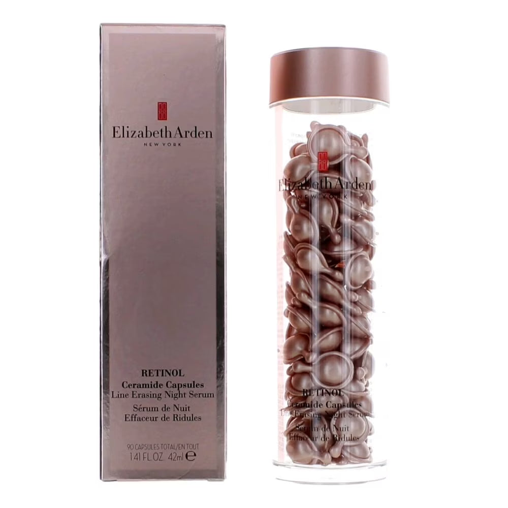 Retinol by Elizabeth Arden 90 Ceramide Capsules Line Erasing Night Serum women my store