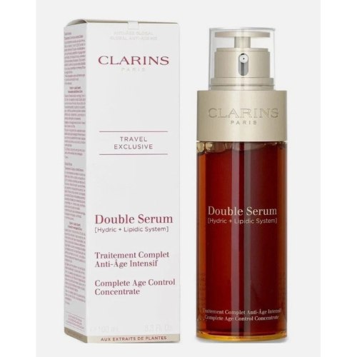 Clarins Double Serum/Hydric+Lipidic System 3.3oz/100ml  New Trusty&Trendy