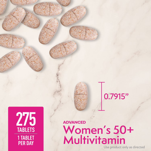Member's Mark Advanced Women's 50+ Multivitamin Tablets, 275 ct.  New Trusty&Trendy