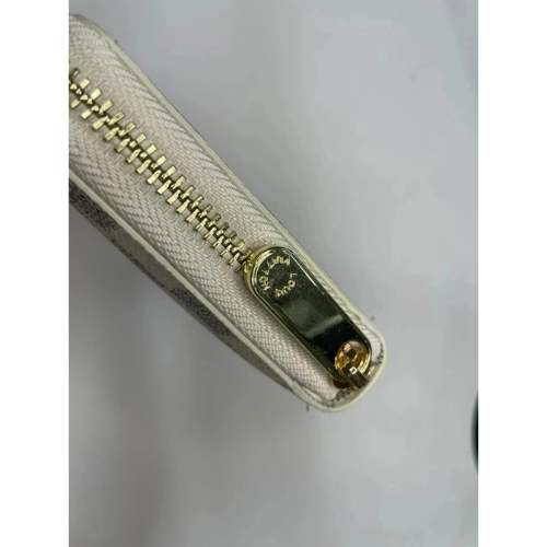 Louis Vuitton Damier Azur Zippy Zip Around Long Wallet Purse White