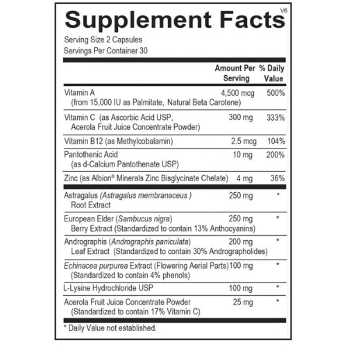 Viracid Immune Support Supplement 60 Capsules – Boost Immunity Trusty&Trendy