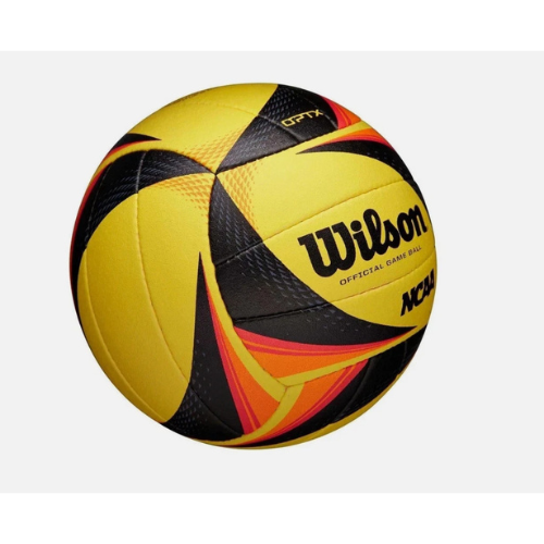 Wilson AVP OPTX Official Beach Volleyball Tour Match Game Ball - Black/Yellow Trusty&Trendy
