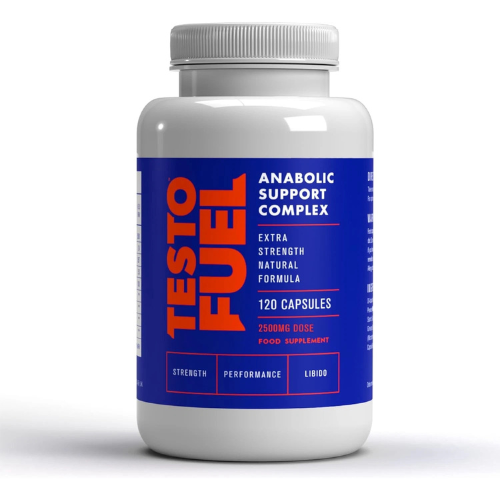 TestoFuel 120 T-Booster Pills for Men - Natural Testosterone & Muscle Support Su  New Trusty&Trendy