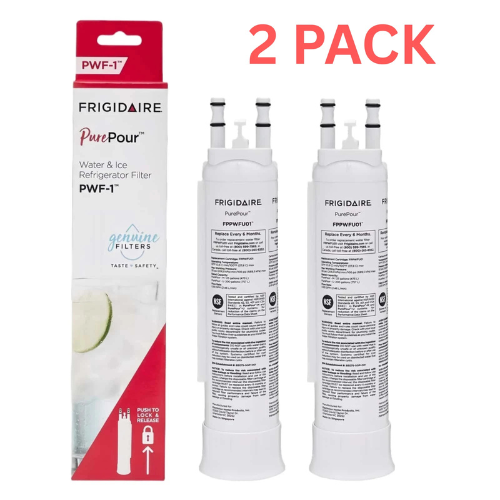 2 Pack Frigidaire FPPWFU01 PWF-1 Refrige PurePour Water & Ice Filter  New Trusty&Trendy