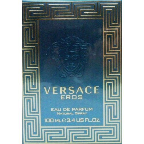 VERSACE EROS EAU DE PARFUM SPRAY FOR MEN 3.4 Oz / 100 ml BRAND NEW Trusty&Trendy