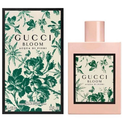 Gucci Bloom Acqua Di Fiori 3.3 Oz 100ml EDT Spray For Women   New Trusty&Trendy