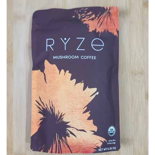 Rýze Mushroom Coffee Instant Organic Coffee Mushroom Extract Energy 30 Servings   New Trusty&Trendy