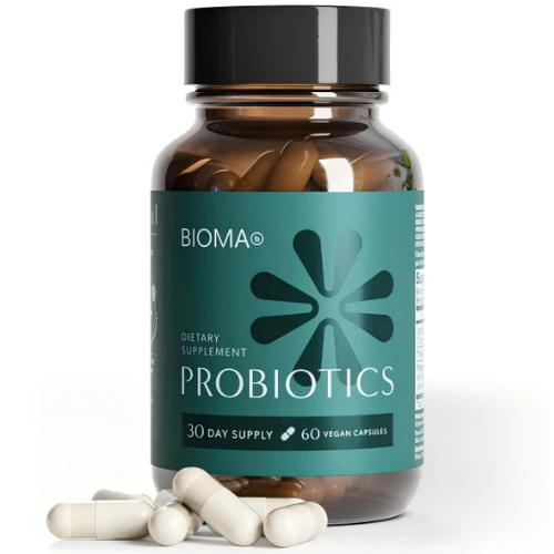 BIOMA Gut Health Probiotics for Weight Management & Digestive Health 60ct