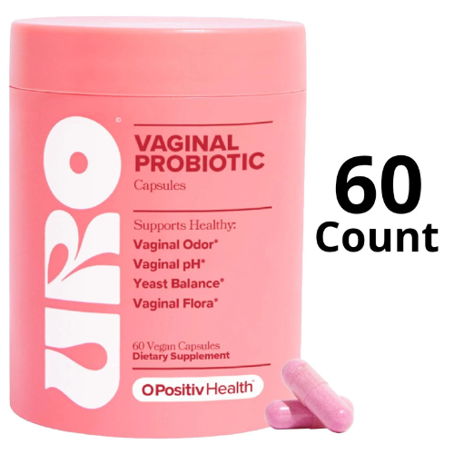 URO Vaginal Probiotics pH Balance Women with Prebiotics & Lactobacillus