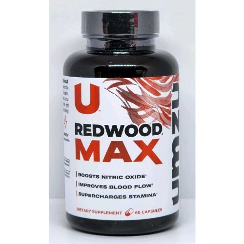 UMZU REDWOOD MAX Blood Flow Support Dietary Supplement 60 Capsules  New