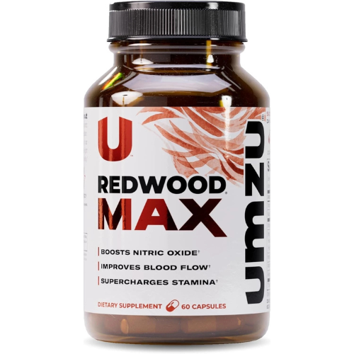 UMZU Redwood Max Nitric Oxide Booster – 1 Month Supply for Circulation, Energy