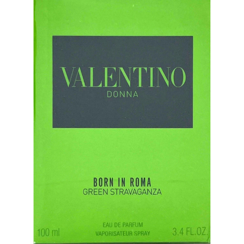 VALENTINO DONNA BORN IN ROMA GREEN STRAVAGANZA EAU DE PARFUM SPR 3.4 Oz / 100 ml