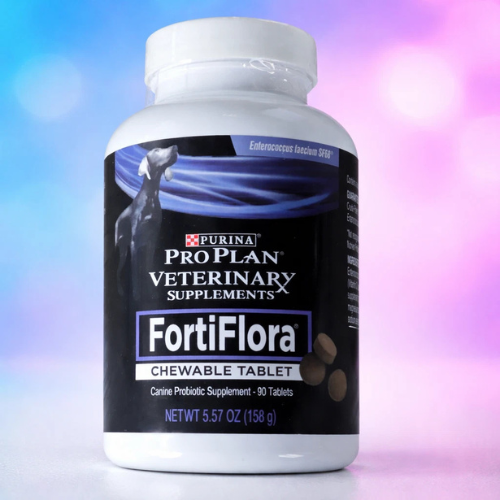 Purina Pro Plan FortiFlora Probiotic Supplements Dog 90 Chewable Tablets  New