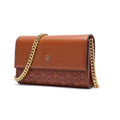 Women's Medium PU Leather Tote Handbag - Crossbody Shoulder Bag with Bow Charm & Adjustable Strap Trusty&Trendy