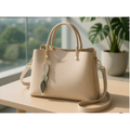2026 Princess Diana Style Genuine Leather Tote Bag for Women – Large Capacity Light Luxury Crossbody Handbag, Minimalist Everyday Shoulder Bag Trusty&Trendy