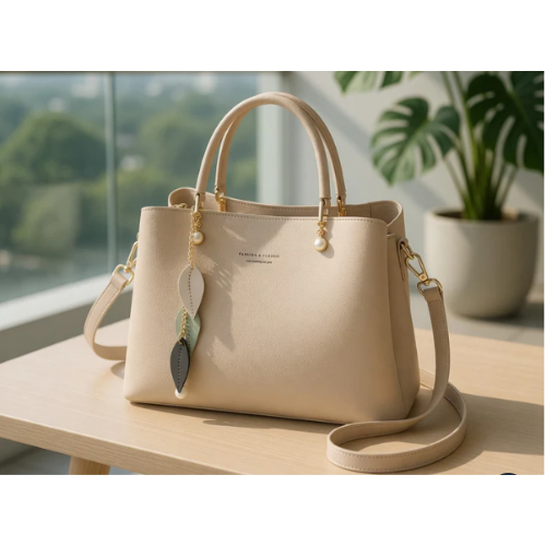 2026 Princess Diana Style Genuine Leather Tote Bag for Women – Large Capacity Light Luxury Crossbody Handbag, Minimalist Everyday Shoulder Bag Trusty&Trendy