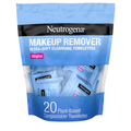 Neutrogena Makeup Remover Wipes, Daily Single Face Cleansing Towelettes, Makeup Removing Cleansing Wipes Removes Dirt & Oil, Alcohol-Free Face Towelettes, 20 ct Trusty&Trendy