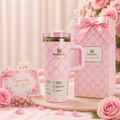 Pink Bow LoveShack Fancy x stanley gift box set 20 oz