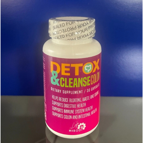 HIBODY Detox & Cleanse Colon , Dietary Suplement, 30 Capsules Trusty&Trendy