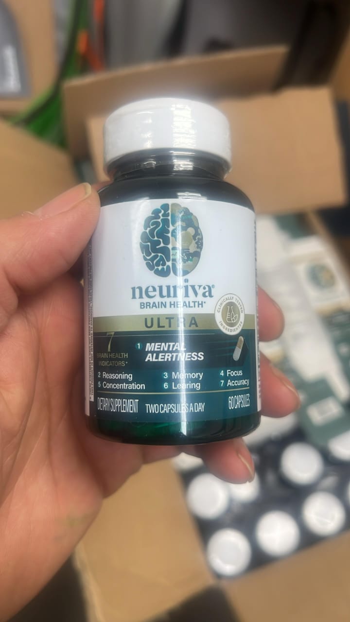 Neuriva Ultra Brain Health Memory Focus Mental Alertness 60 Caps