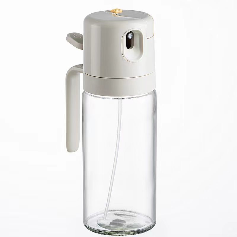 2 In 1 Oil Sprayer Bottle BBQ Cooking Oil Dispenser Olive Oil Pourers Sprayer Kitchen Baking Oil Mister Vinegar Bottle Trusty&Trendy