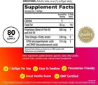MegaRed Advanced Absorption Omega 3 Fish Oil 500mg 80 Softgels Trusty&Trendy