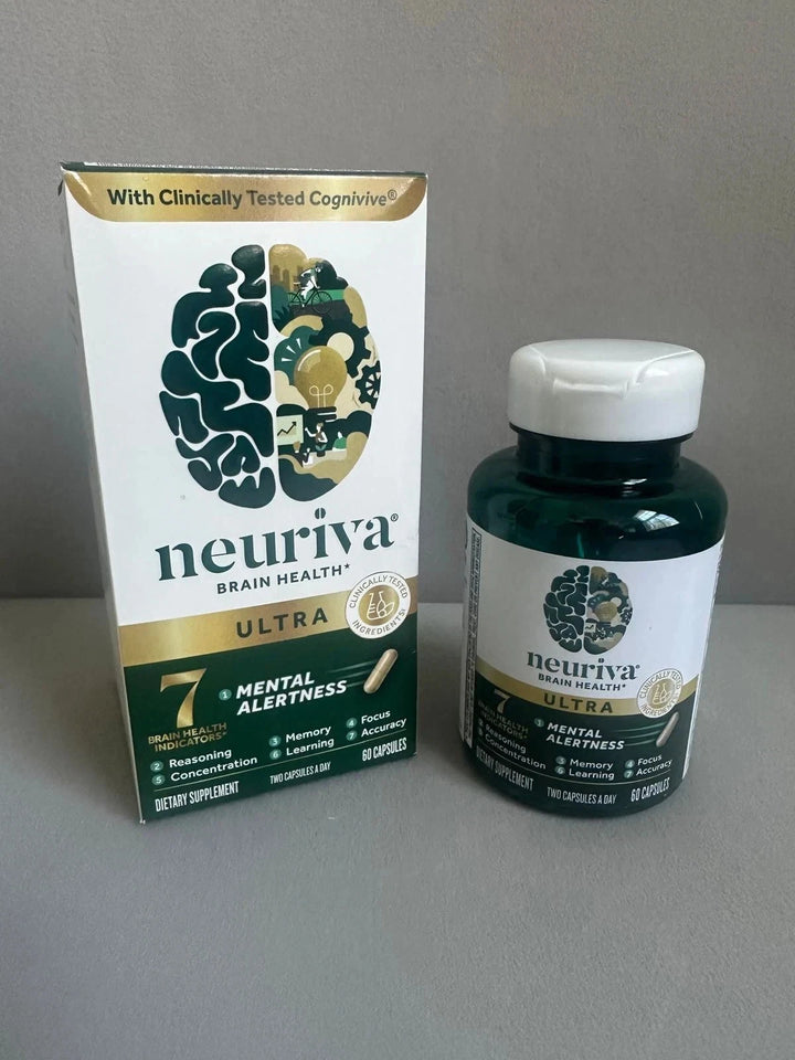 Neuriva Ultra Brain Health Memory Focus Mental Alertness 60 Caps