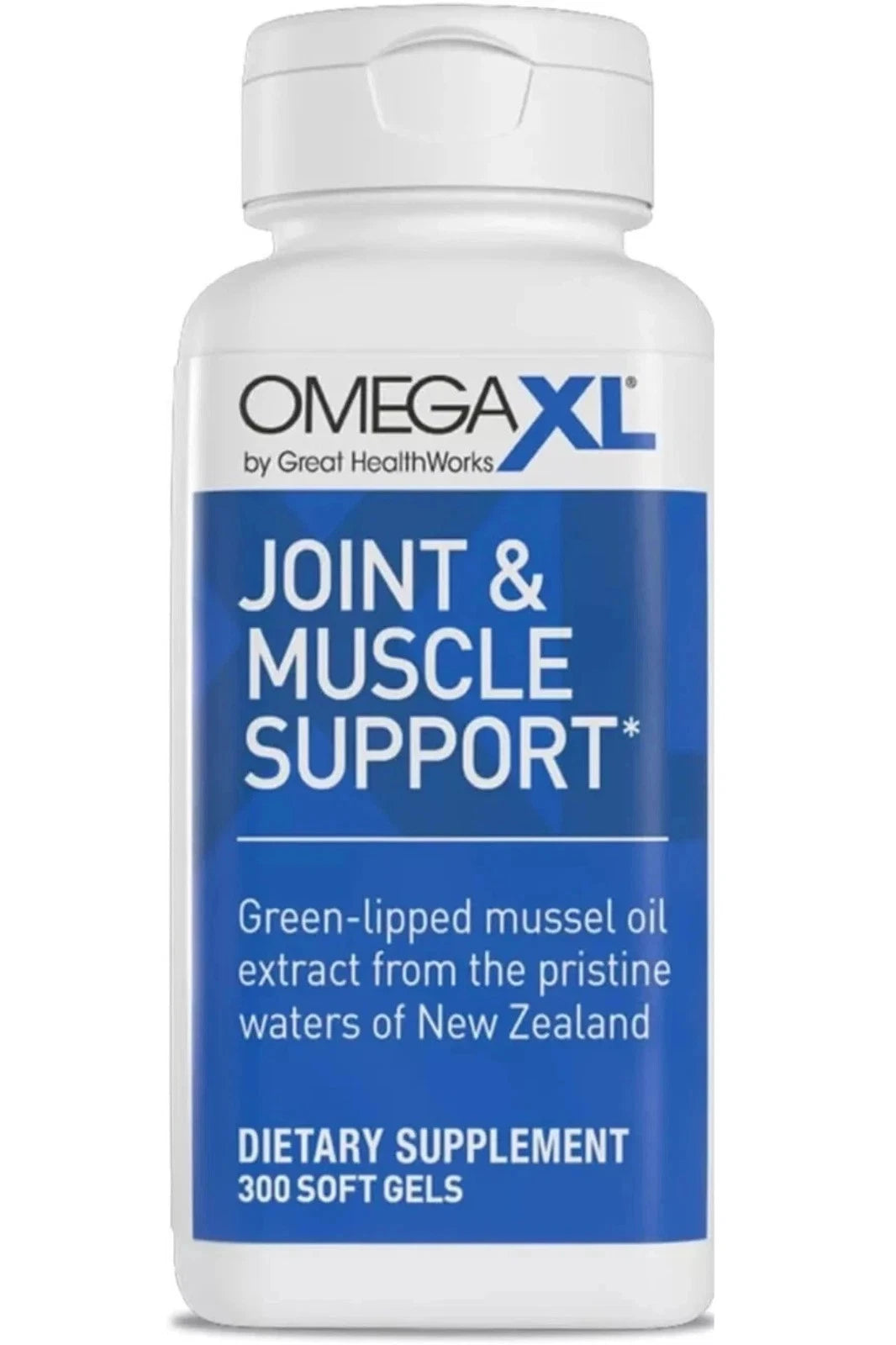 Omega XL (300 capsules) Joint & Muscle Softgels Mussel Omega-3 Joint Relief my store