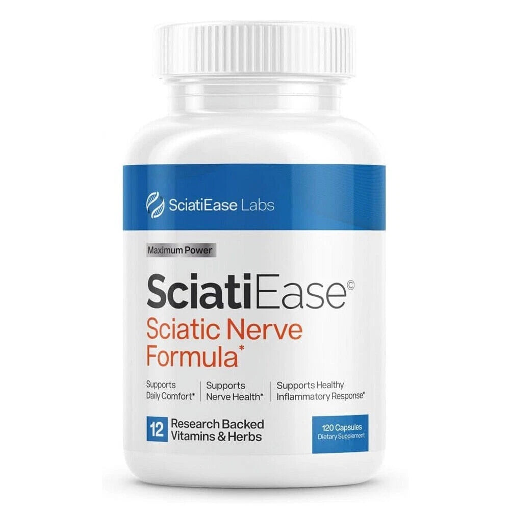 SciatiEase Labs Sciati Ease Sciatic Nerve Formula 120 Capsules
