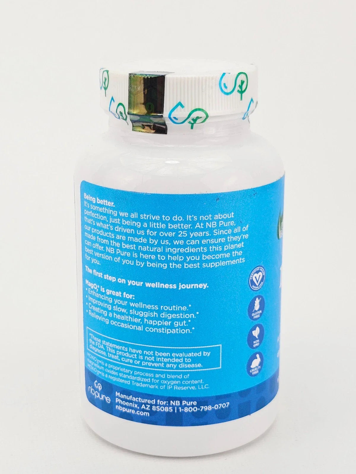 Nbpure Mag O7 Cleanse Magnesium Oxygenating Digestive System 90 Capsule Trusty&Trendy