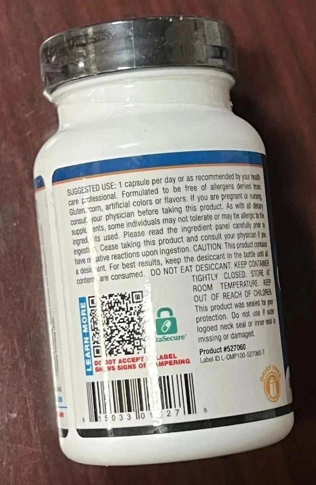 Ortho Molecular Ortho Biotic 60 Capsules Probiotic Supplement Digestive Health