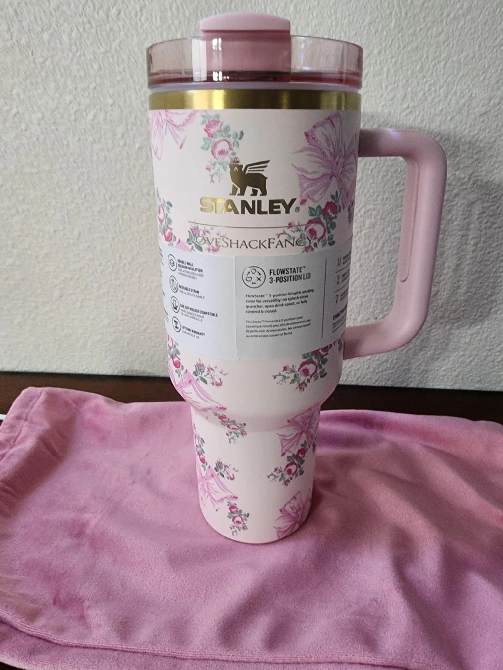 Stanley X Love Shack Fancy Quencher 40oz Tumbler - Rosa Beaux Pink my store