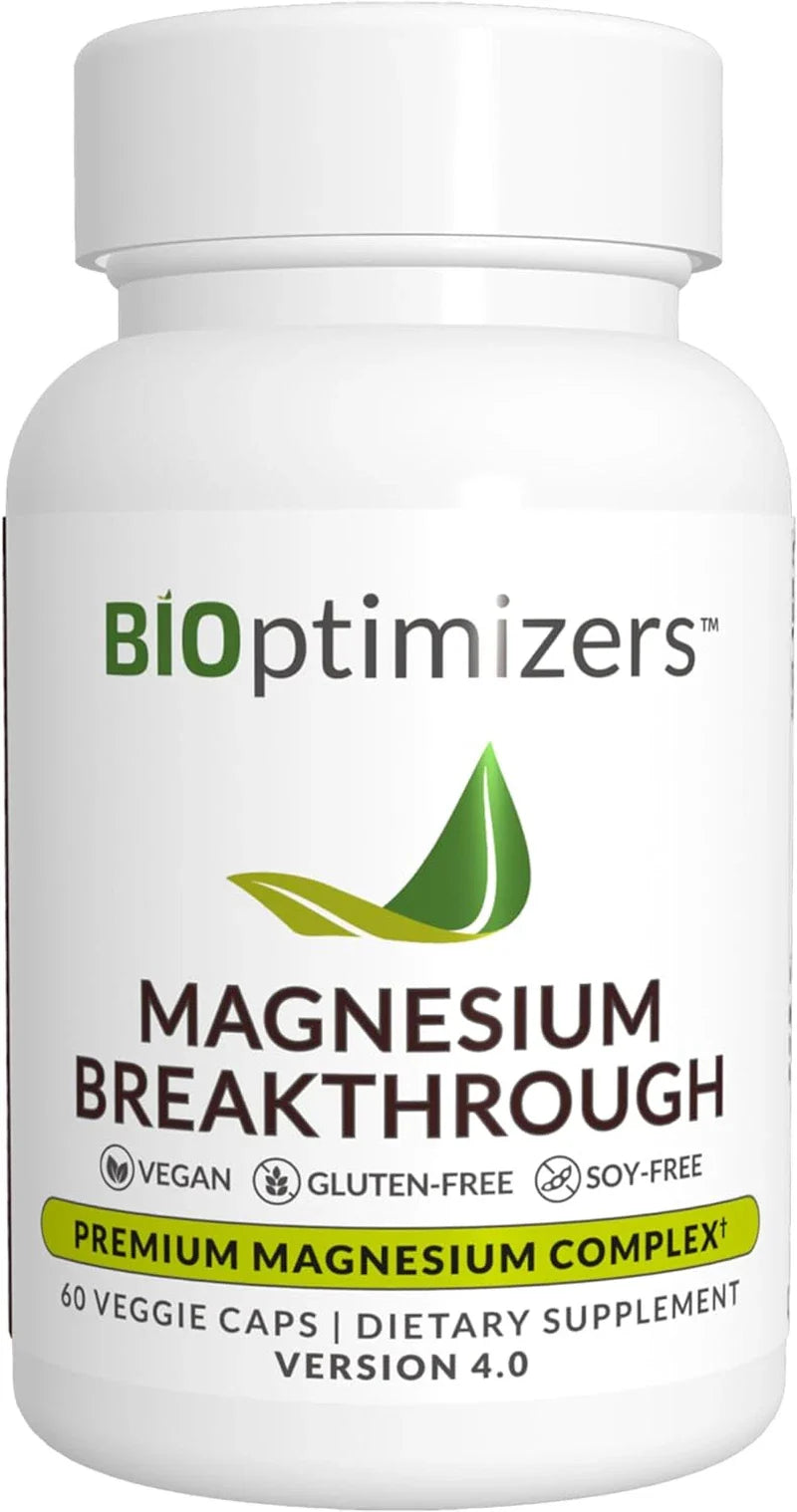Magnesium Breakthrough Supplement 4.0 - Has 7 Forms of Magnesium: Glycinate, Mal Trusty&Trendy
