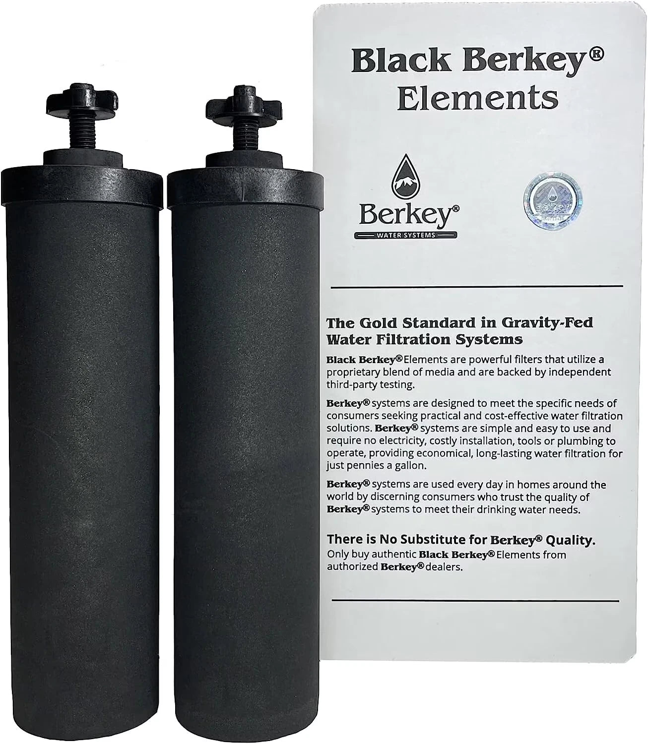 Black Berkey BB9-2 Replacement Water Filters   New