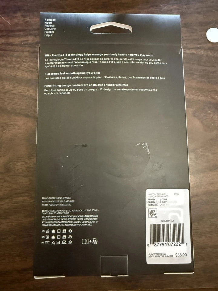 Nike Pro Therma-Fit Hyperwarm Hood Ski Mask Black  New