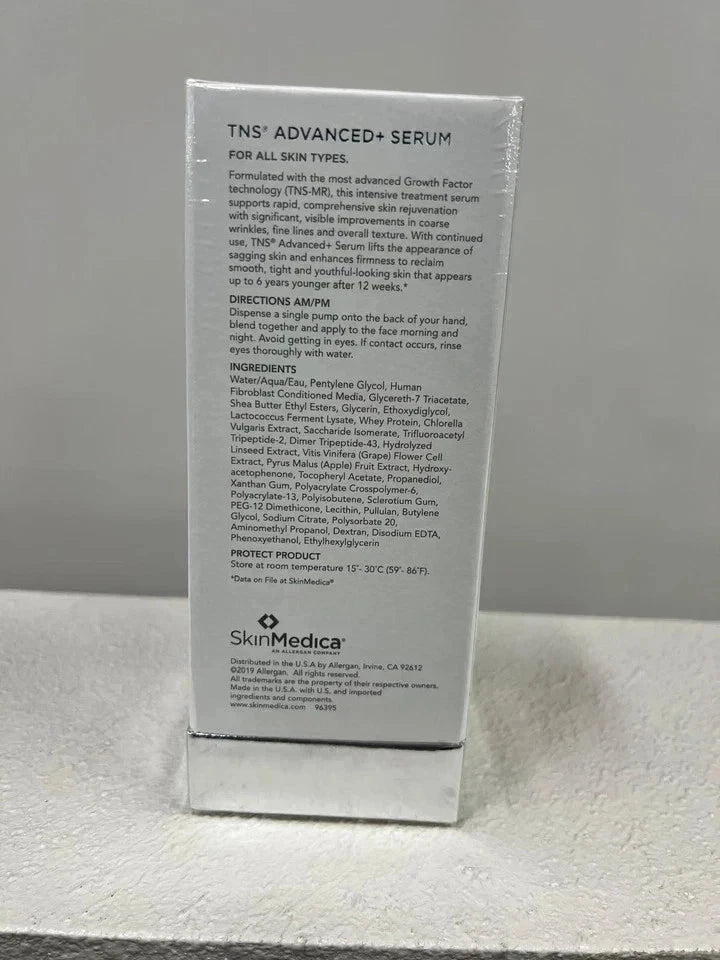 SkinMedica TNS Advanced+ Serum 1 oz / 28.4 g   New