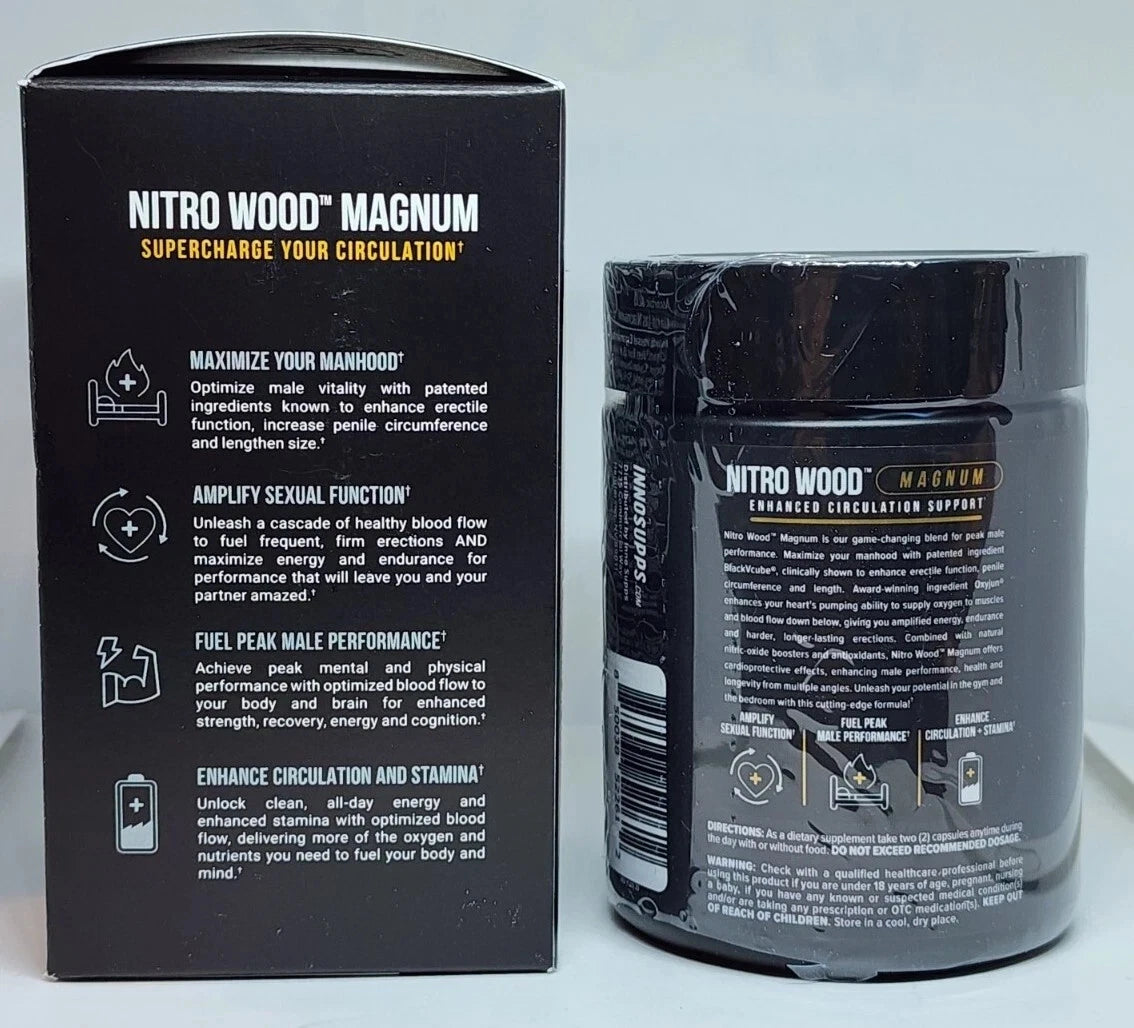 InnoSupps Nitro Wood Magnum Circulation Support 60 Capsules