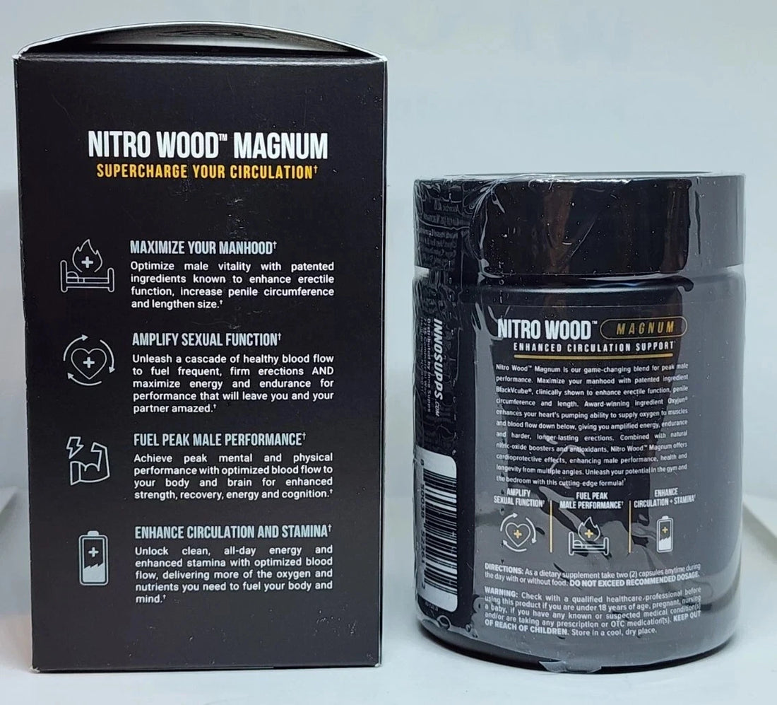 InnoSupps Nitro Wood Magnum Circulation Support 60 Capsules
