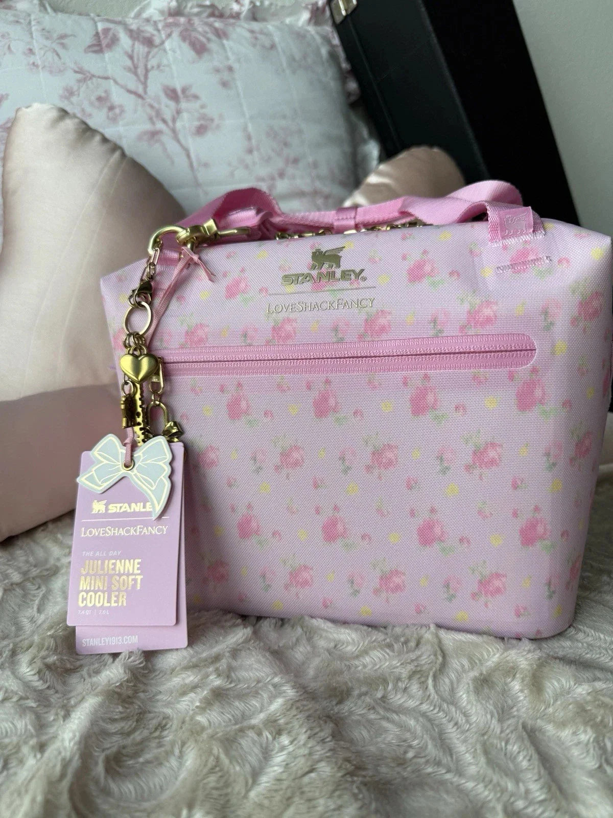 New Stanley 1913 x LoveShackFancy All Day Julienne Mini Cooler Trusty&Trendy