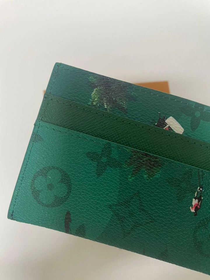 Louis Vuitton Golf Double Card Holder  New
